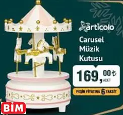 ARTİCOLO CARUSEL MÜZİK KUTUSU ARTİCOLO CARUSEL MÜZİK KUTUSU
